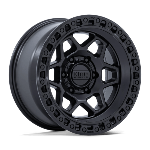 KMC TORX 17x8.5 6x5.5 106 +0 M-BLK G-BLK-LP