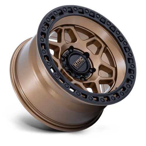 KMC TORX 17x8.5 6x5.5 106 +25 M-BRNZ G-BLK