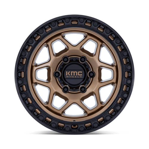 KMC TORX 17x8.5 6x5.5 106 +25 M-BRNZ G-BLK
