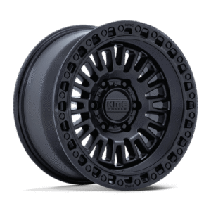 KMC AZTEC 17x8.5 6x4.5 66 +25 M-BLK GB-LP