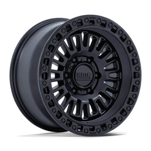 KMC AZTEC 17x8.5 6x4.5 66 +25 M-BLK GB-LP