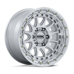KMC CRUX 17x8.5 6x5.5 106 +0 G-SLV-MCH-FC
