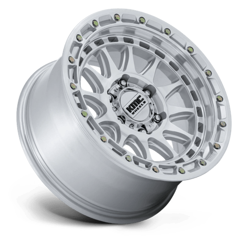 KMC CRUX 17x8.5 6x5.5 106 +0 G-SLV-MCH-FC