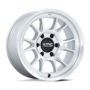 KMC RANGE 17x8.5 6x135 87 +0 G-SLV MACH-FC