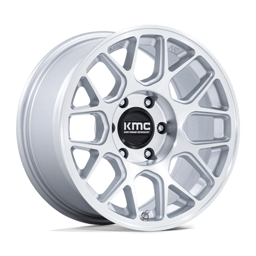 KMC HATCHET 17x8.5 6x120 66 +25 G-SLV-MCH