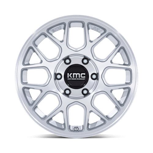 KMC HATCHET 17x8.5 6x120 66 +25 G-SLV-MCH