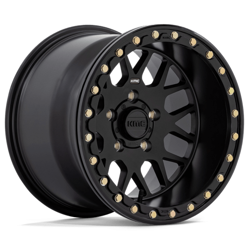 KMC GRENADE UTV BL 15x6 4x137 S-BLK 38MM