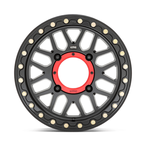 KMC GRENADE UTV BL 15x7 4x156 S-BLK 10MM