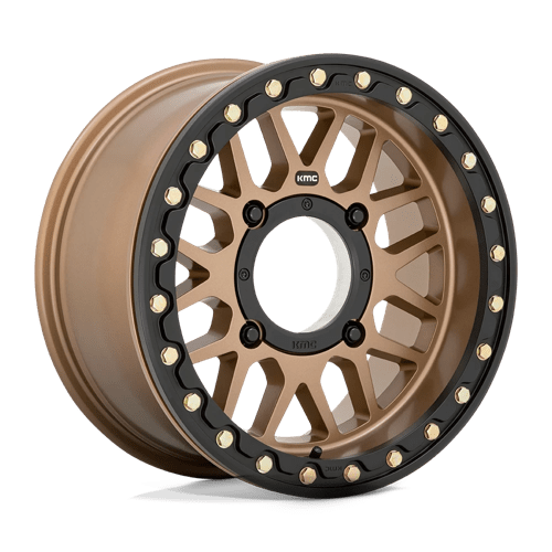 KMC GRENADE UTV BL 15x7 4x156 S-BRONZE 10MM