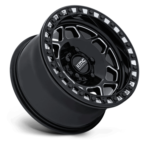 KMC TORX UTV BL 15x8 5x4.5 72 +0 G-BLK-MILL