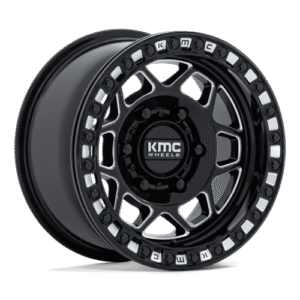 KMC TORX UTV BL 15x8 6x5.5 100 +0 G-BLK-MILL