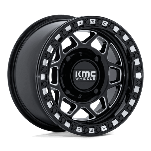 KMC TORX UTV BL 15x7 4x137 96 +38 G-BLK-MILL
