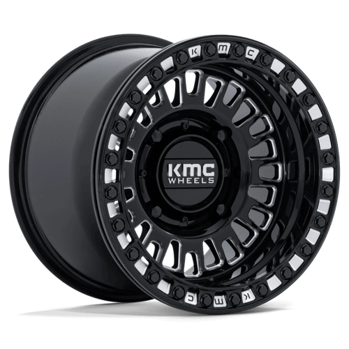 KMC AZTEC UTV BL 15x10 4x156 115 +0 GBLK-MIL