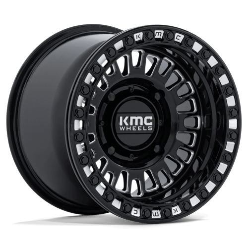KMC AZTEC UTV BL 15x8 4x156 115 +0 GBLK-MILL