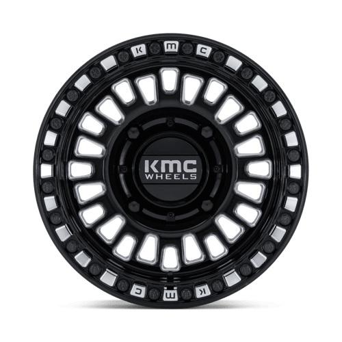 KMC AZTEC UTV BL 15x10 4x156 115 +0 GBLK-MIL