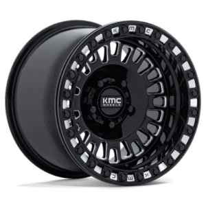 KMC AZTEC UTV BL 15x7 5x4.5 72 +38 GBLK-MILL