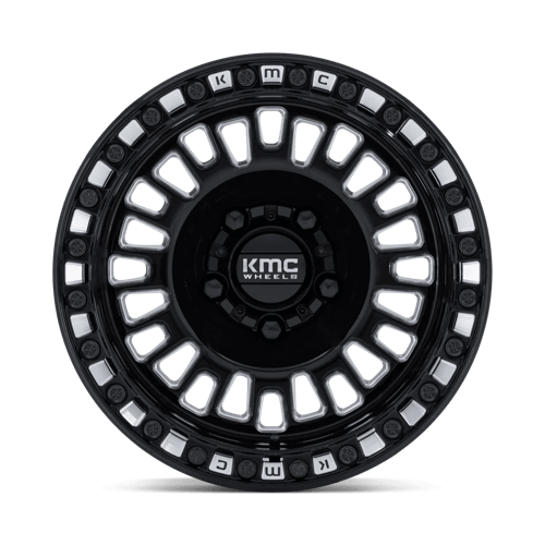 KMC AZTEC UTV BL 15x7 5x4.5 72 +38 GBLK-MILL