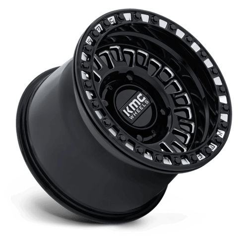 KMC AZTEC UTV BL 15x10 4x156 115 +0 GBLK-MIL