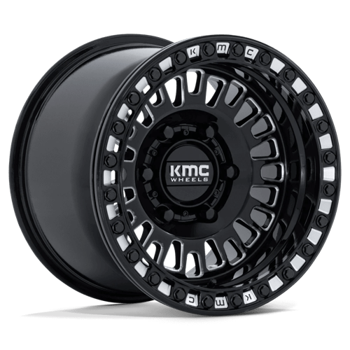 KMC AZTEC UTV BL 15x8 6x5.5 100 +0 GBLK-MILL
