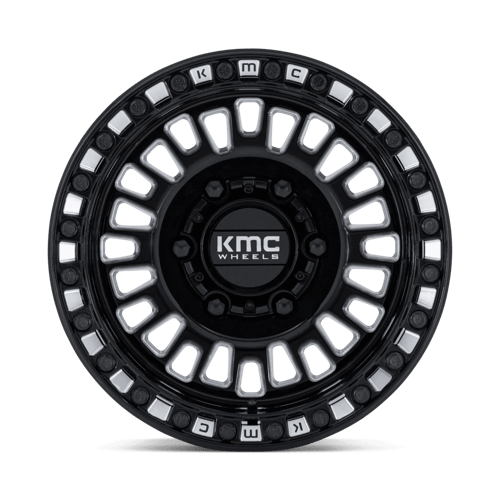 KMC AZTEC UTV BL 15x8 6x5.5 100 +0 GBLK-MILL