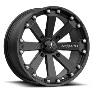 MSA KORE UTV 14x7 4x137 MATTE BLACK 00MM