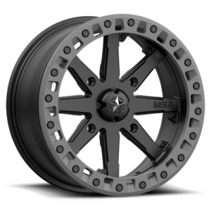 MSA LOK2 UTV BL 15x7 4x156 S-BLK GRY-RG +0