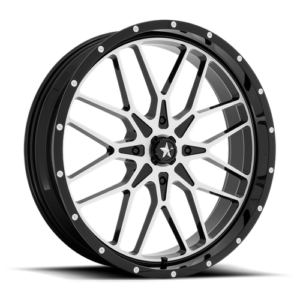 MSA PORTAL UTV 24x7 4x156 115 G-BLK-MACH +0