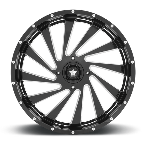 MSA BLADE UTV 24x7 4x156 115 G-BLK-MILL +0