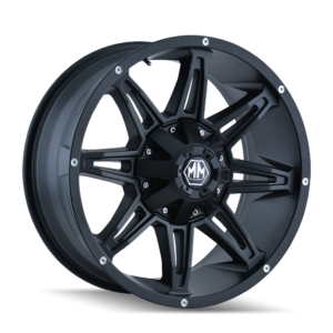 Mayhem MAYHEM RAMPAGE 8090 MATTE BLACK 18x9 8-165.1 18MM 130.8MM