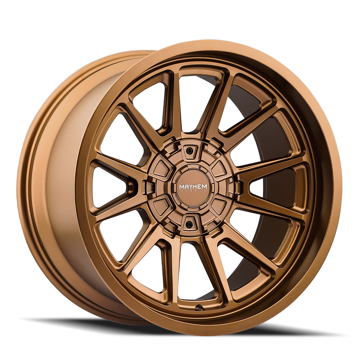 Mayhem MAYHEM INTREPID 8116 SATIN BRONZE 18x9 8x165.1 -12MM 125.2MM