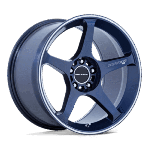 Motegi BATTLE V 18x9.5 5x4.5 72 +25 OB-BLU MCH