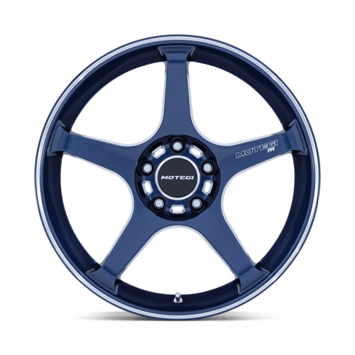 Motegi BATTLE V 17x9.5 5x4.5 72 +35 OB-BLU MCH