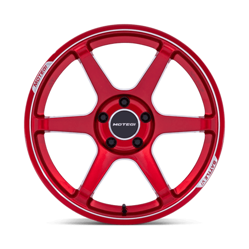 Motegi BATTLE VI 18x9.5 5x4.5 72 +40 CHY-RD-MCH