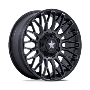 MSA CLUBBER UTV 20x7 4x137/156 +0 M-BLK DDT