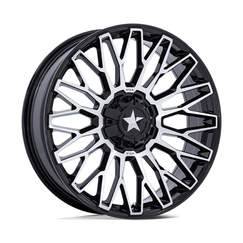 MSA CLUBBER UTV 22x7 4x137/156 +0 G-BLK MCH