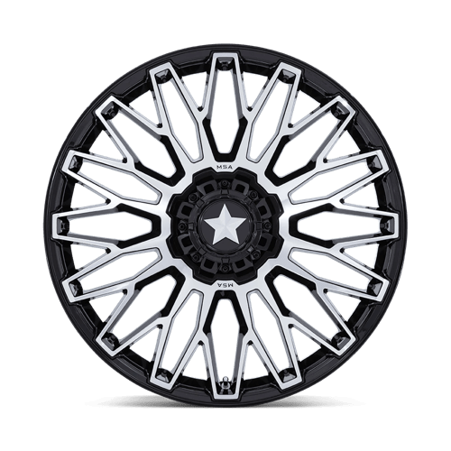 MSA CLUBBER UTV 24x7 4x137/156 +0 G-BLK MCH