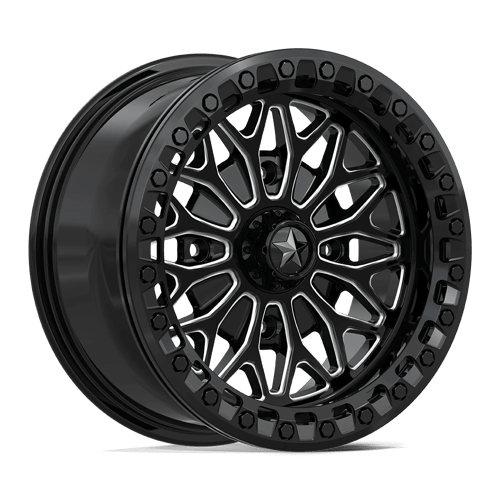 MSA BOLO UTV BL 15x7 4x156 115 +10 GBLK-MILL