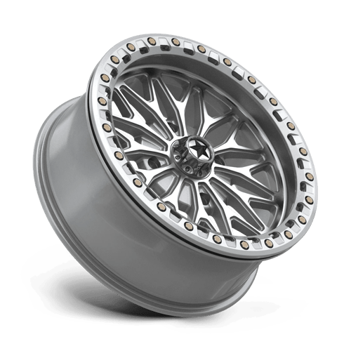 MSA BOLO UTV BL 18x7 4x137 96 +10 G-SLV-MCH