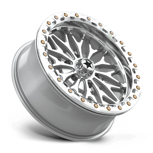 MSA BOLO UTV BL 18x7 6x5.5 100 +10 G-SLV-MCH
