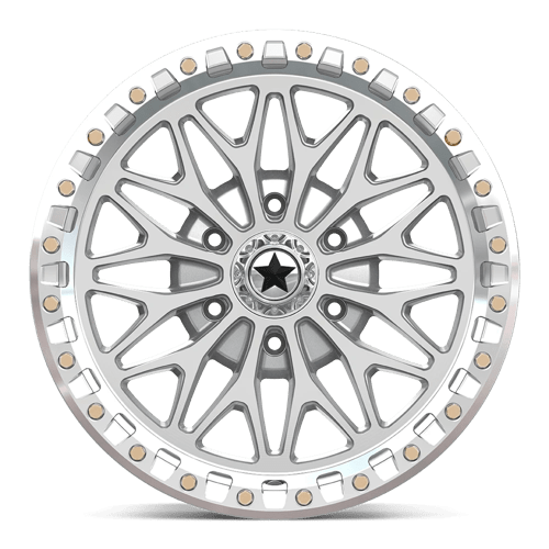 MSA BOLO UTV BL 18x7 6x5.5 100 +10 G-SLV-MCH