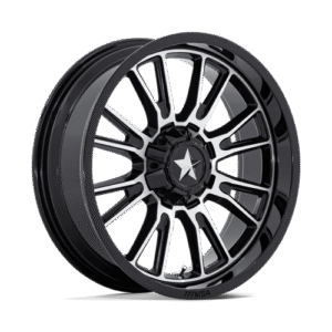 MSA THUNDERLIPS UTV 15x7 5x4.5 +10 G-BLK MCH