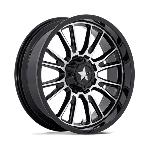 MSA THUNDERLIPS UTV 15x7 5x4.5 +10 G-BLK MCH