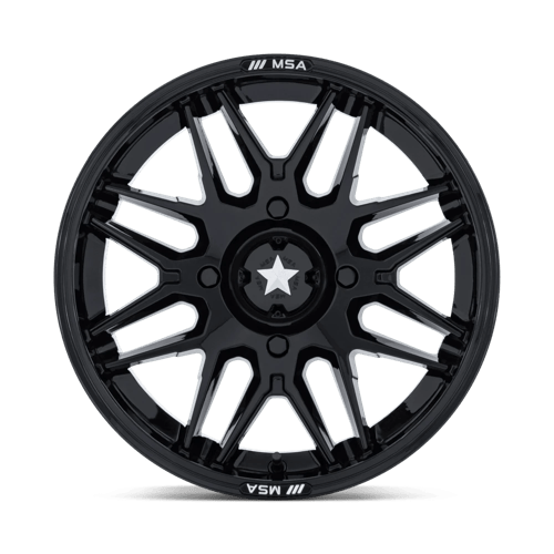 MSA RADAR UTV 14x7 4x110 86 +10 G-BLK