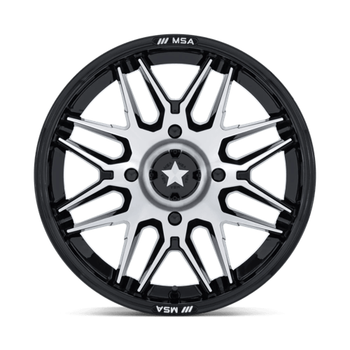 MSA RADAR UTV 14x7 4x137 96 +10 G-BLK-MCH