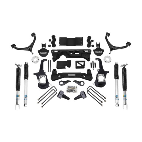 ReadyLift RL 7-8'' LIFT KIT W BILSTEN SHK-CHEV/GMC