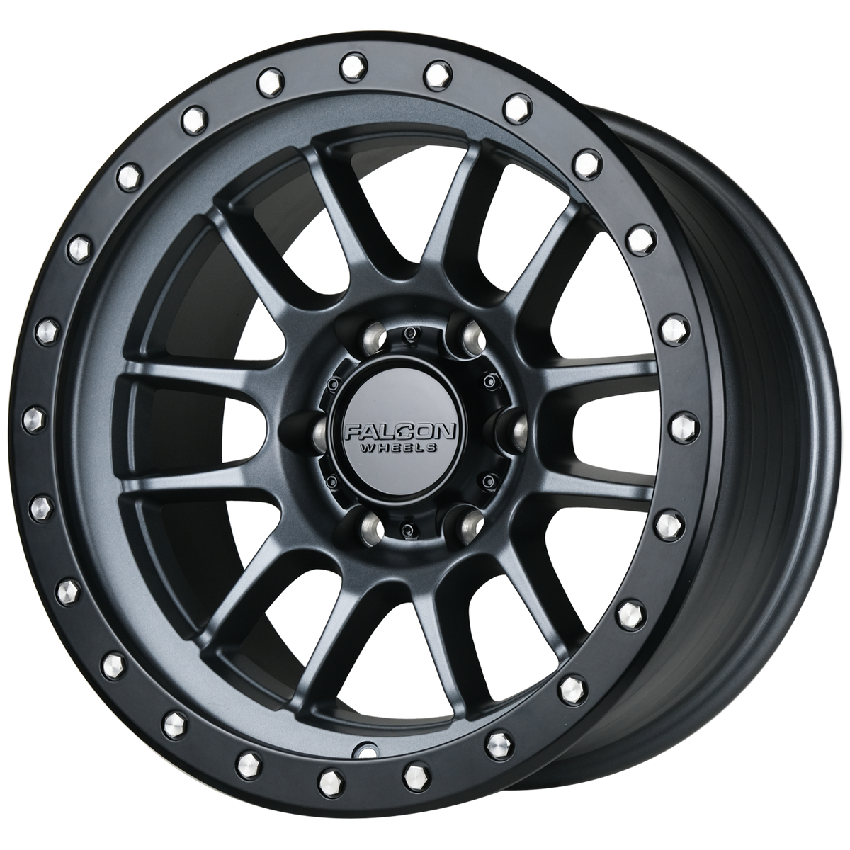 T7 Matte Gunmetal 17x9