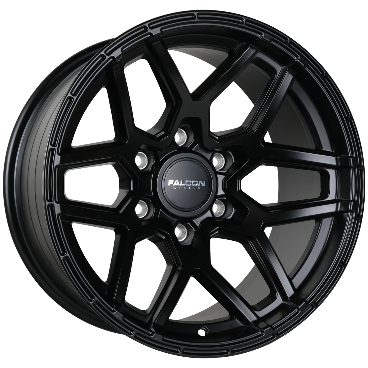 T9 Atlas Matte Black 17x9