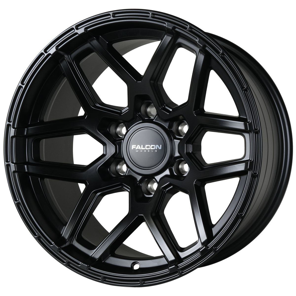T9 Atlas Matte Black 17x9
