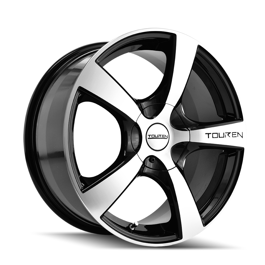 Touren TOUREN TR9 3190 GLOSS BLACK MACHINED 16x7 5-105/5-108 42MM 72.62MM