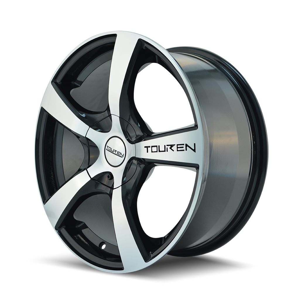 Touren TOUREN TR9 3190 GLOSS BLACK MACHINED 16x7 5-105/5-108 42MM 72.62MM